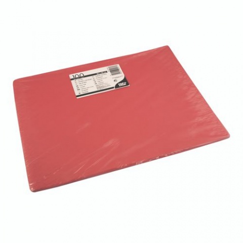 Podkładki z papieru czerwone 30/40 cm A100 84351