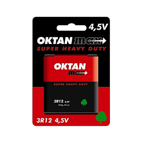 BATERIA OKTAN MAX HD 3R12 PLASKA BLISTER