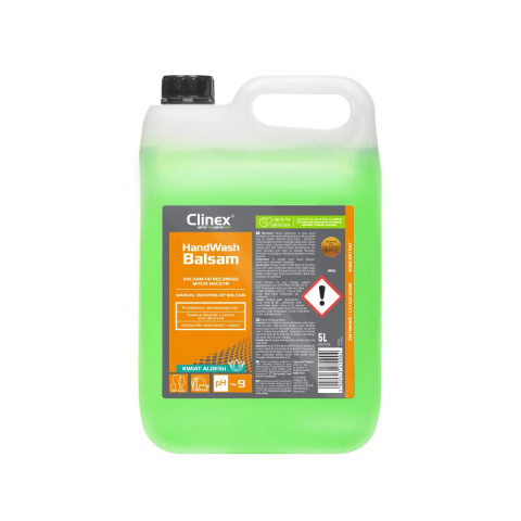 CLINEX PŁYN DO NACZYŃ HANDWASH BALSAM 5L