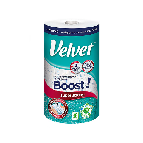 Ręcznik kuchenny VELVET BOOST 3 warstwowy 100% celuloza