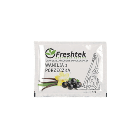 FRESHTEK ODŚWIEŻACZ DO ODKURZACZA GRANULKI 3,2g WANILIA Z PORZECZKĄ