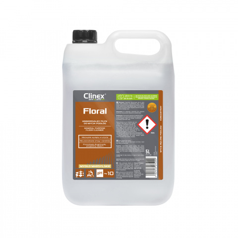 CLINEX PODŁOGA FLORAL- MYDŁO MARSYLSKIE 5L