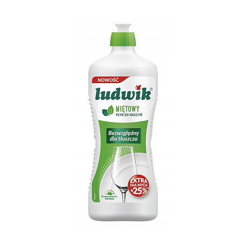 LUDWIK PŁYN DO NACZYŃ 900ML MIĘTA