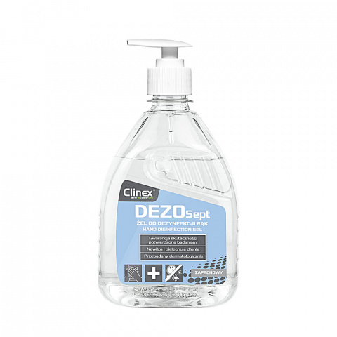 CLINEX DEZYNFEKCJA RĄK DEZOSEPT 500ml