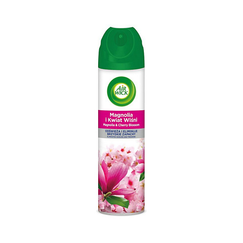 AIR WICK ODŚWIEŻACZ SPRAY MAGNOLIA I KWIAT WIŚNI 300ML