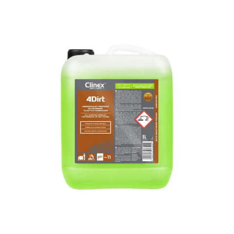 CLINEX ODTŁUSZCZACZ PODŁOGI/ŚCIANY 4Dirt 5L