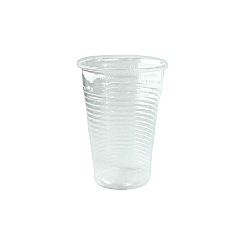 Kubek WIELOKROTNEGO UŻYTKU 200ml TRANSPARENTNY ZIMNY 70,3mm