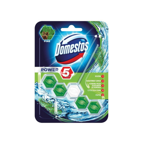 DOMESTOS ZAWIESZKA WC POWER 5 PINE 1X55G