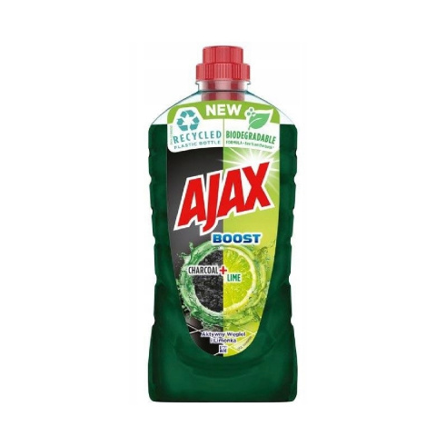 AJAX PŁYN UNIWERSALNY 1000ml LIMONKA+AKTYWNY WĘGIEL