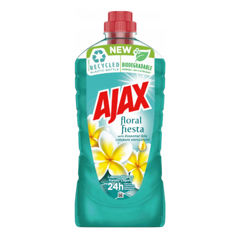 AJAX PŁYN UNIWERSALNY 1000ml KWIATY LAGUNY