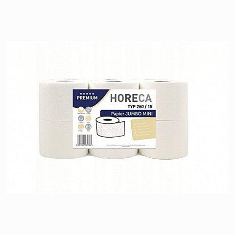 PAPIER TOALETOWY 3W 28MB CELULOZA 12 ROLEK HORECA