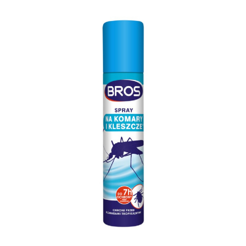 BROS SPRAY PRZECIW KOMAROM I KLESZCZOM 90ML 
