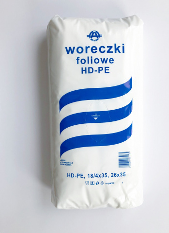 WORECZKI DO ŻYWNOŚCI AKOST HDPE 18X4X35 (26X35)