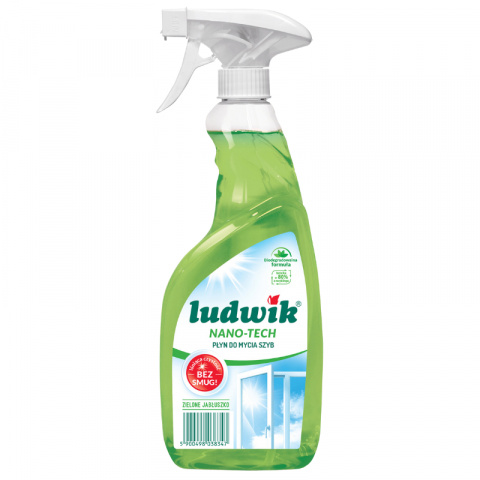 LUDWIK 600ml PŁYN DO SZYB JABŁKO