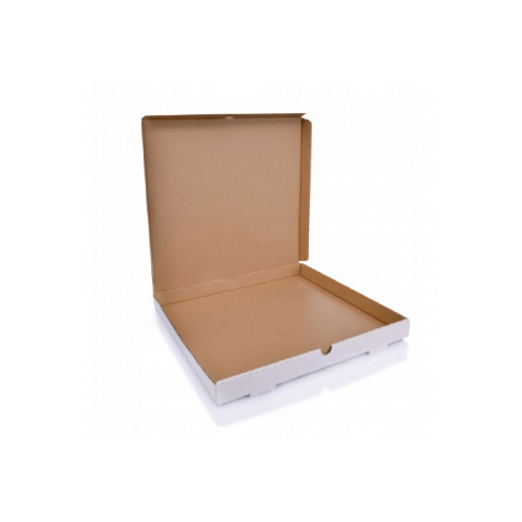 KARTON PIZZA PROSTY BIAŁY 32/32/4 A100