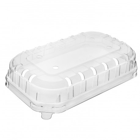 Pojemnik na owoce wieczko z PET 190/116 Transparentny