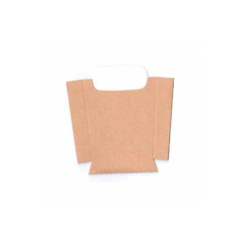 Kraft kartonik na FRYTKI 200g automatyczne dno