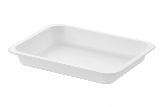 Pojemnik do zgrzewu biały 227/178/30 1-DZIELNY