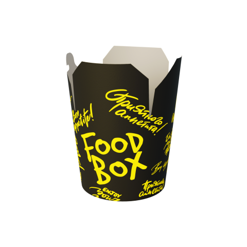 KEBAB BOX KUBEŁEK FOOD BOX 100% PAPER 0% PLASTIC 750ml BEZ OPŁATY SUP