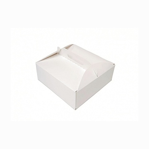 KARTON TORT 22/22/12 A25 BIAŁY Z RĄCZKĄ