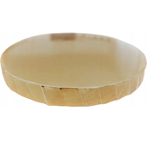Okrągłye złote podkłady pod tort 325mm 20mm