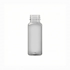 Butelka kwadratowa gwint 38mm 250ml R-PET